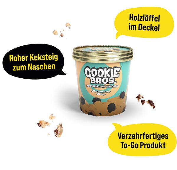 Cookie Bros Becher