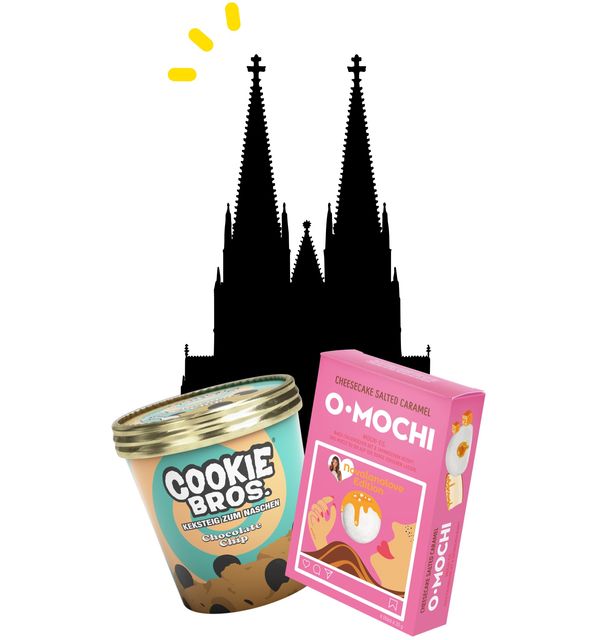 Cookie-Bros O-Mochi und der Dom – aus Köln.